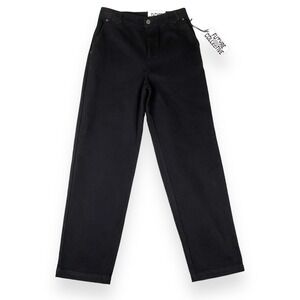 Future Collective Jeans Womens Size 0 (24x29) Black Western High Rise Cotton NWT